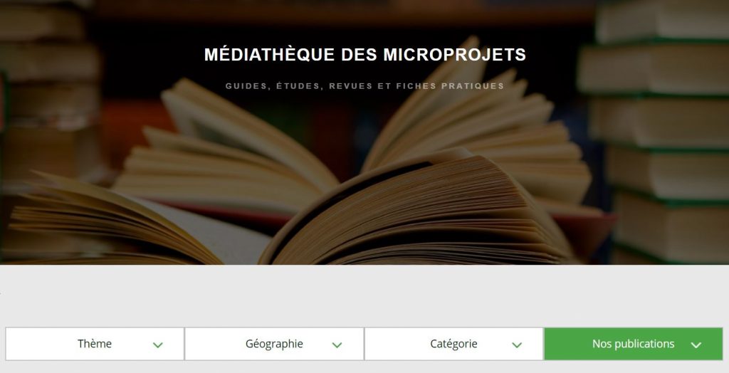 La médiathèque des microprojets